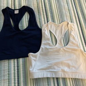2 Sofibella Sports Bras Large